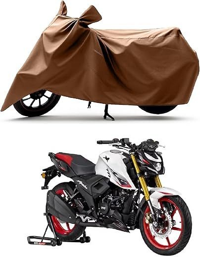 RS ENGLAND - All Season Protection Bike Cover for 2026 TVS Apache RTR 160 4V Dual Channel ABS with TFT Bike Cover with Wat