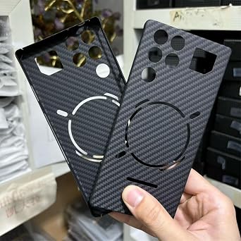 Ultra Thin and Lightweight Aramid Carbon Fiber Case for RedMagic 11 Pro (RedMagic 11 Pro) Black