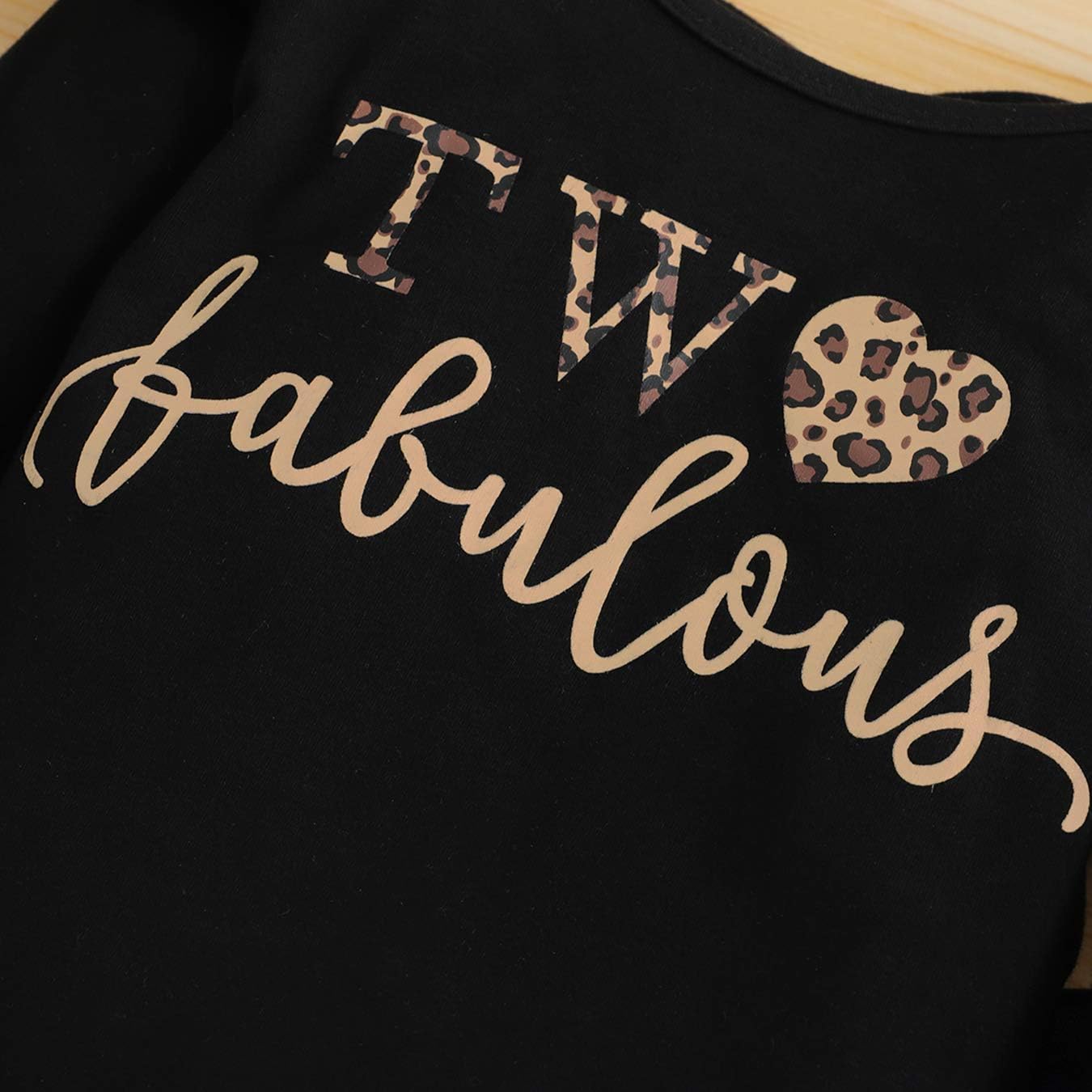 Shalofer Baby Girl 2nd Birthday Outfits Denim Jeans Clothes Set - Image 4