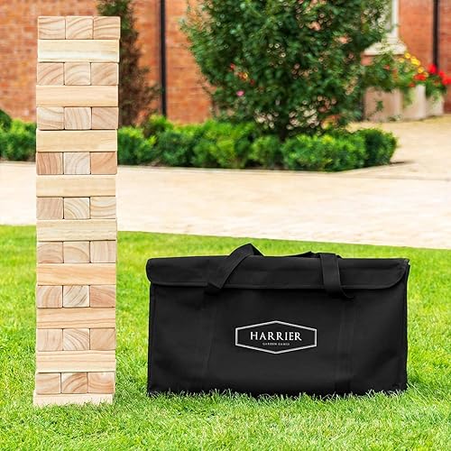 Miniatura 5 de Giant Tumble Tower 5ft  Carry Bag Included  Premium Pine Wood Blocks