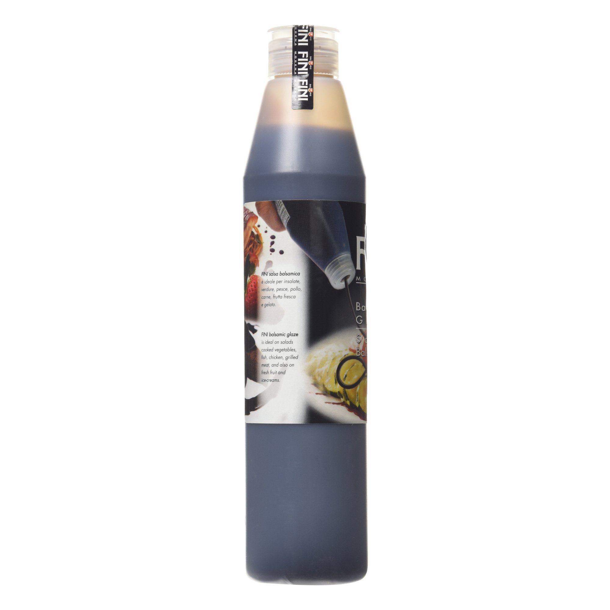 Fini - Vinagre Balsámico de Módena, Gourmet, Salsa Cremosa, Ensaladas y Vegetales, Sin Gluten, 380ml