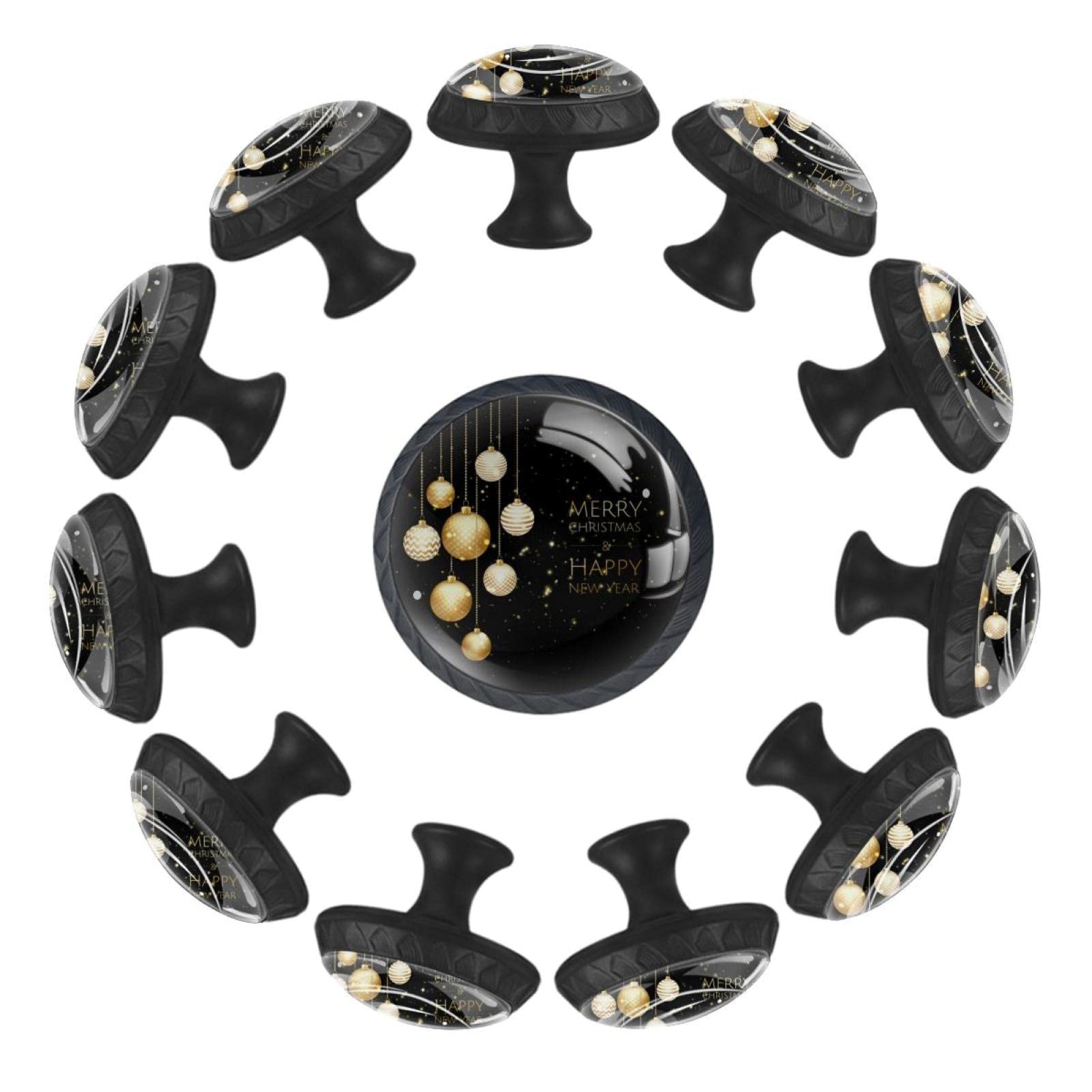 Boutons de meuble de Noël 35mm pour relooker la commode de la chambre ou de la salle de jeux