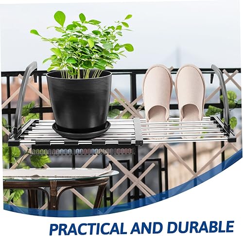 Miniatura 9 de Balcón Tendedero de secado Ranuras Tendedero de secado de ropa de bebé Tendedero retráctil Soporte de secado de ropa resistente al viento Perchero