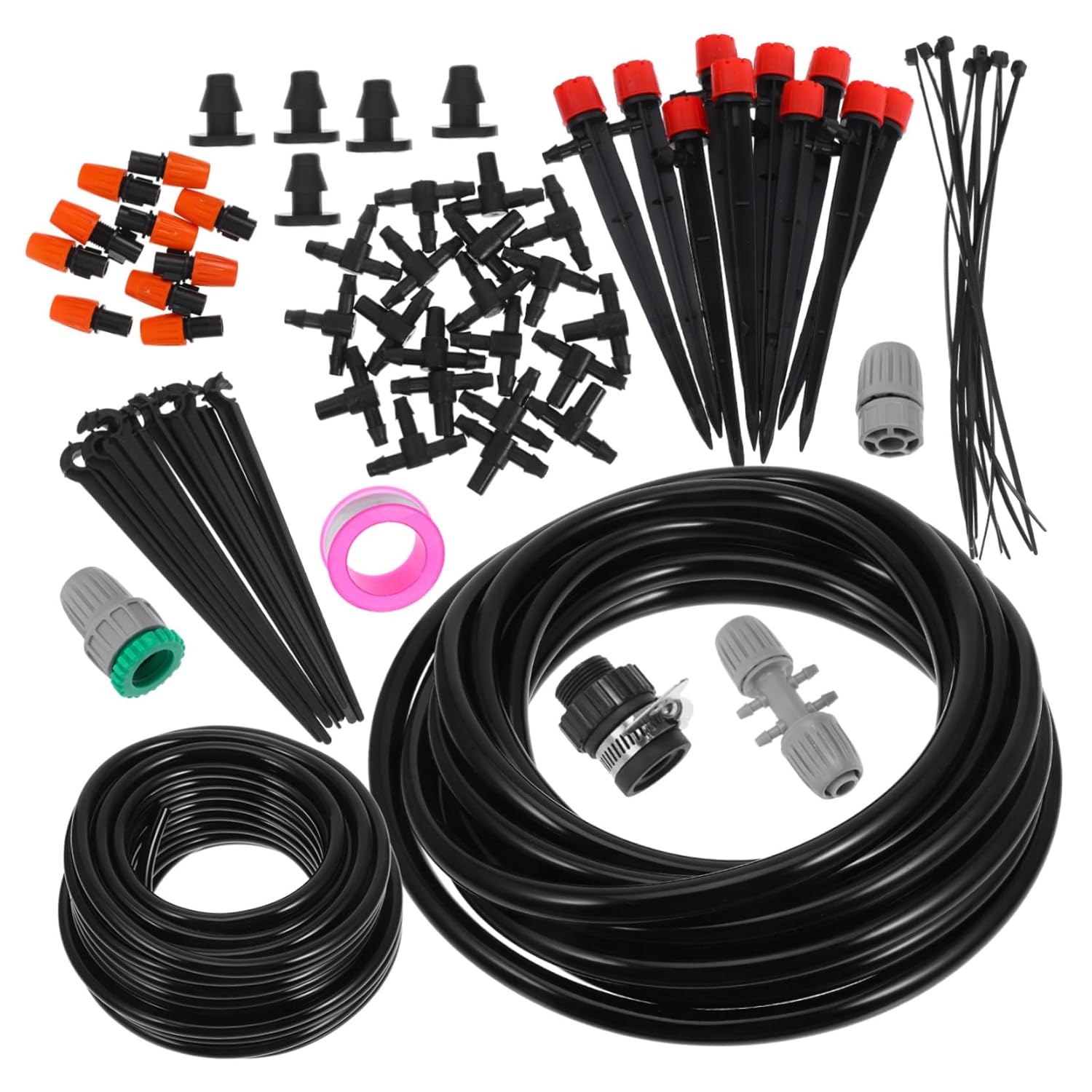 Indoor Plant Watering System Solar Drip Irrigation Kit for Potted Plants Lawn and Floral Arrangements Automatic Watering System