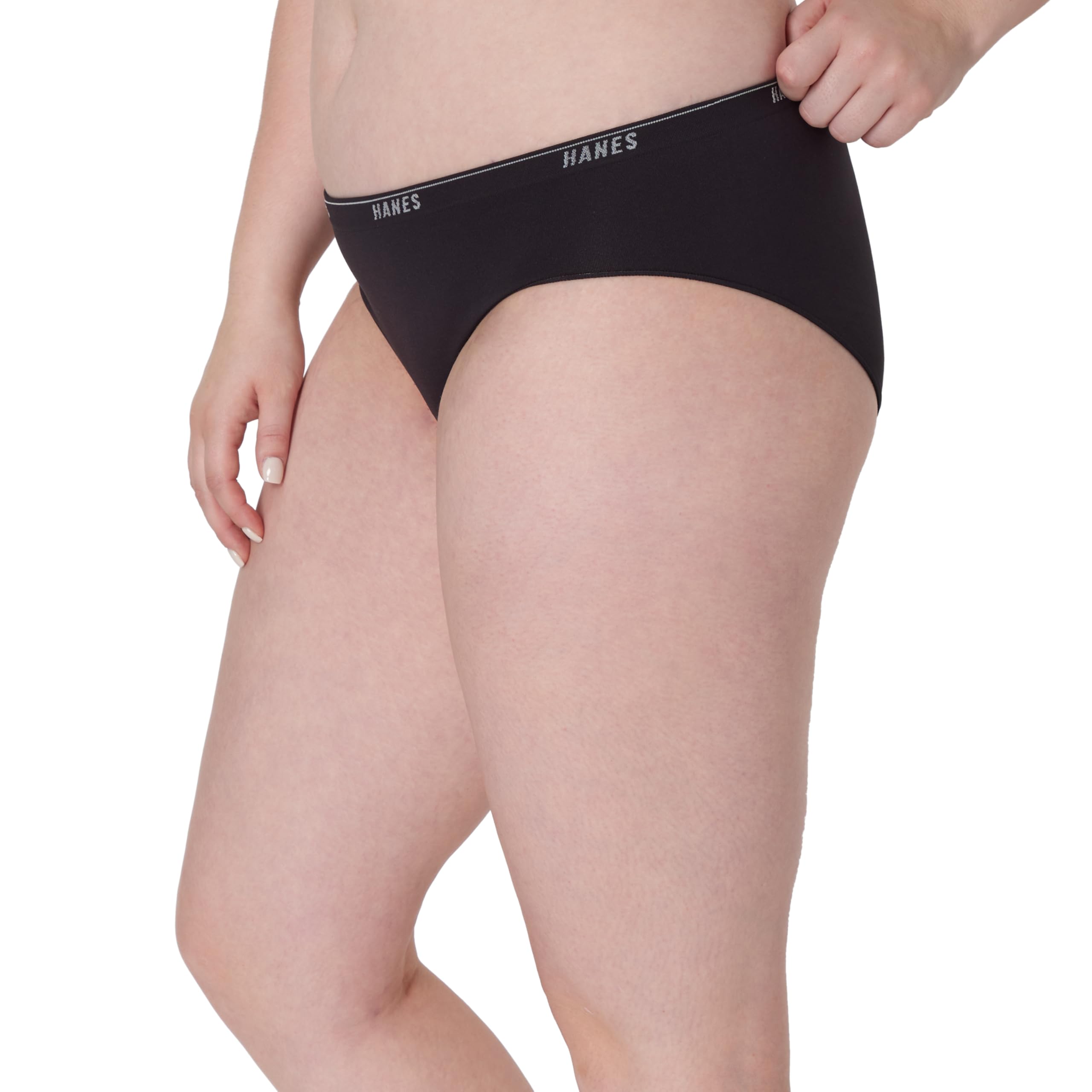 Hanes Ropa Interior a la Cadera (Pack de 6) para Mujer
