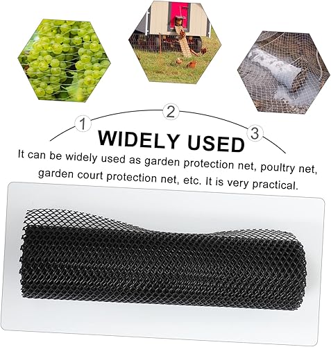 Miniatura 2 de GANAZONO 2 rollos de malla de plástico valla de malla de malla Red de valla de jardín Red de valla de jardín El marco Red de árbol reutilizable