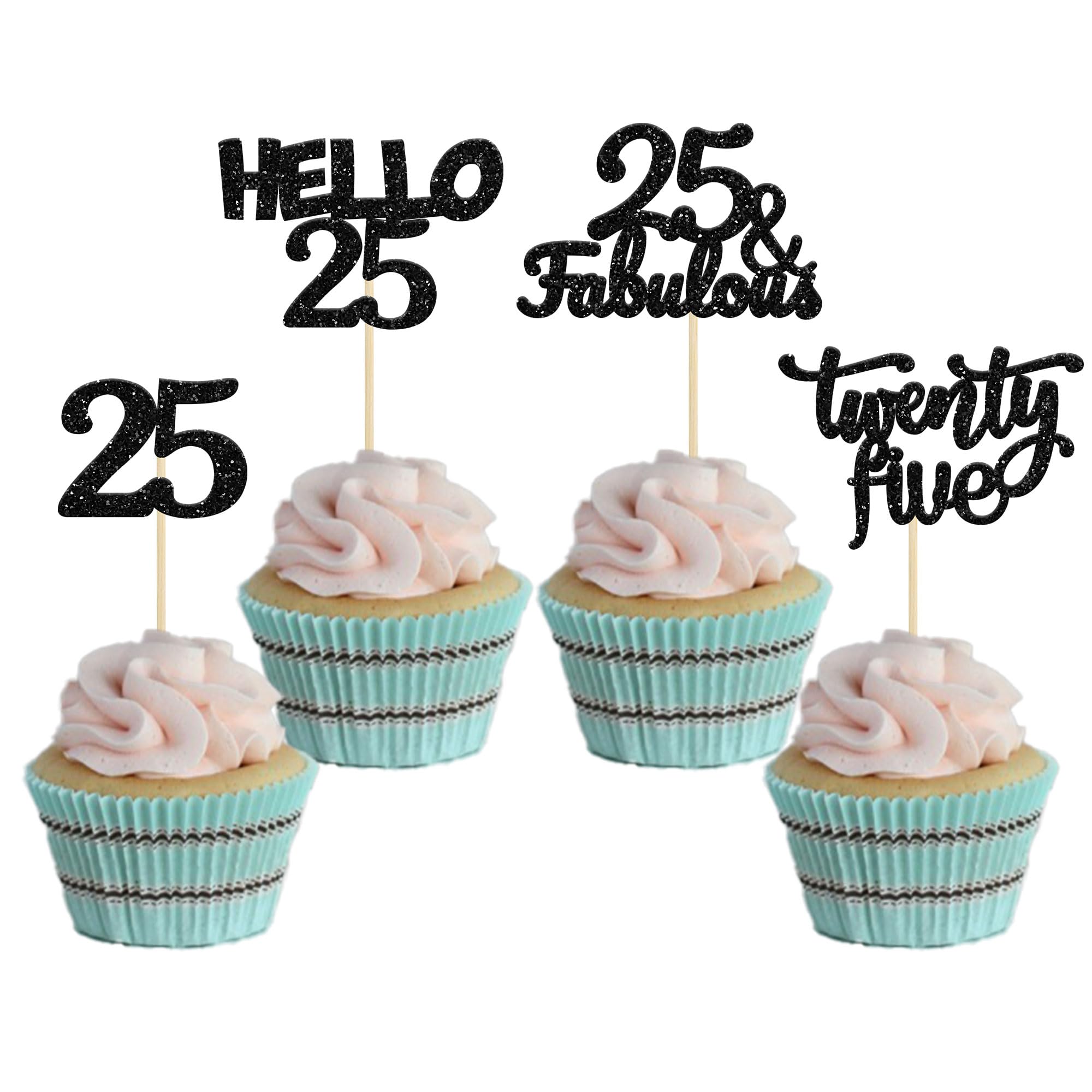 25-teiliger Graduation Kuchen-Topper Set – Mit „Auguri Dottoressa“-Spruch, Diplomen & Bachelor-Kappen, Für Abschlussfeiern