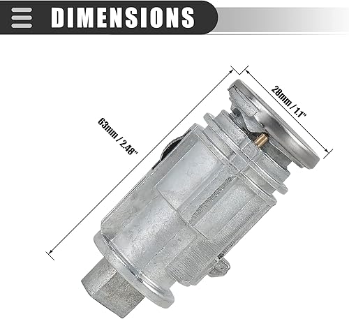 Miniatura 3 de Motoforti Llave de encendido, para Jeep Grand Cherokee 1998-2008, Metal, 5003843AB, tono plateado