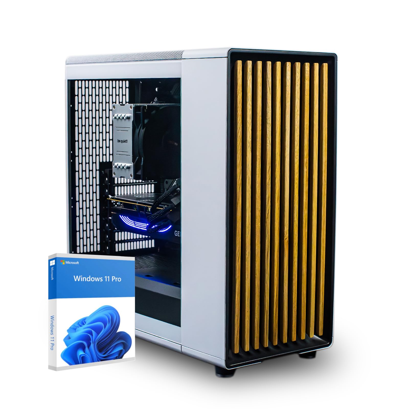 CAD Workstation PC Intel Core i9-14900KF, GeForce RTX 5070 Ti 16GB, 32GB DDR5 RAM, 1TB NVMe SSD, Windows 11 Pro, WLAN, Business Desktop