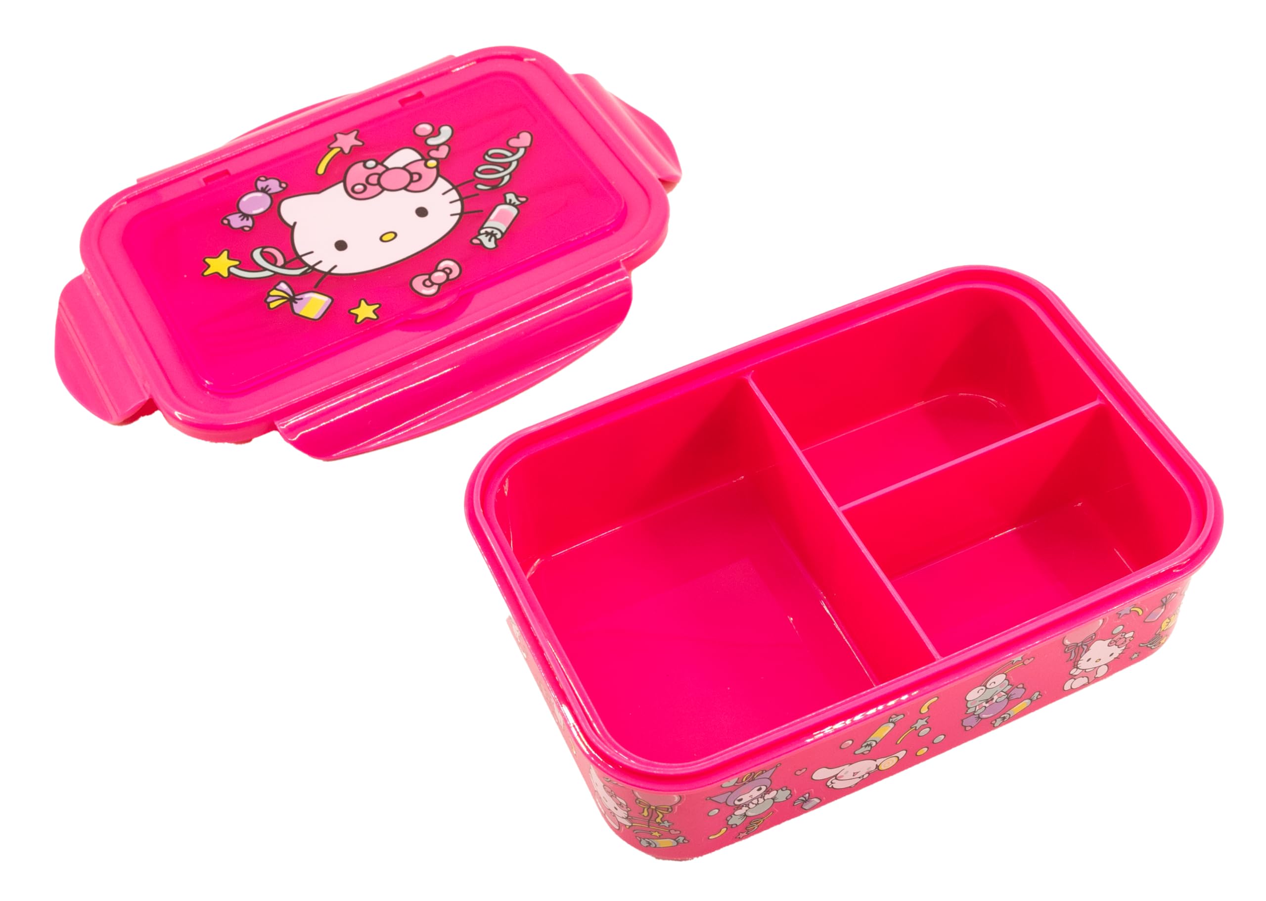 Stor Hello Kitty and Friends - Contenitore per il pranzo con 3 scomparti