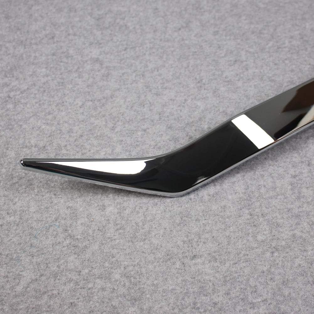 Beautost for Mazda CX-30 CX30 2020 2021 2022 2023 2024 2025 2026 Chrome Front Hood Grill Cover Bonnet Trim