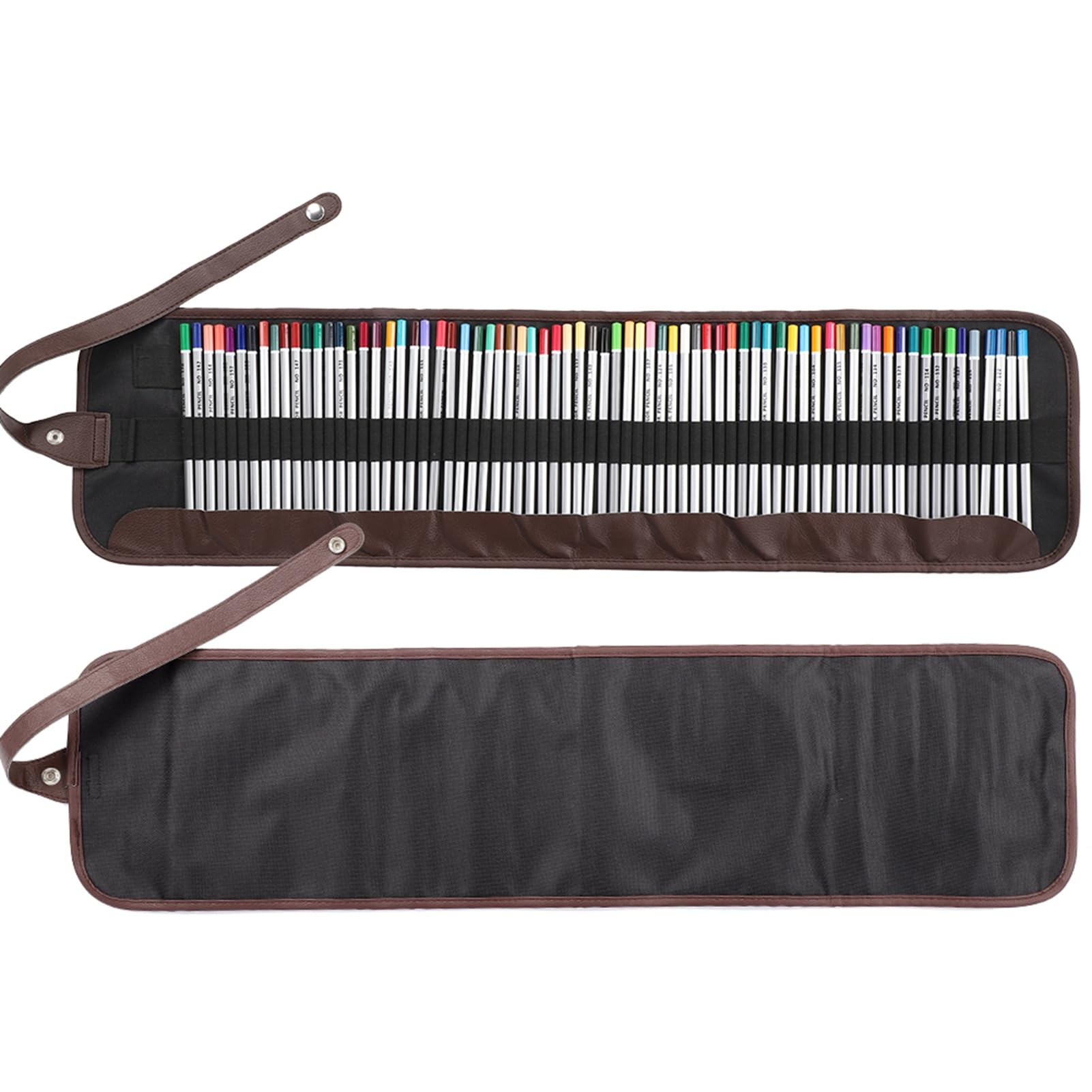 Colore – Ensemble 72 Crayons De Couleur Professionnels à L'Huile + Accessoires Dans Trousse