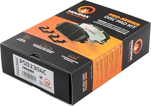 Miniatura 4 de MAGMA Pro-Series PSD2304C Pastillas de freno delanteras