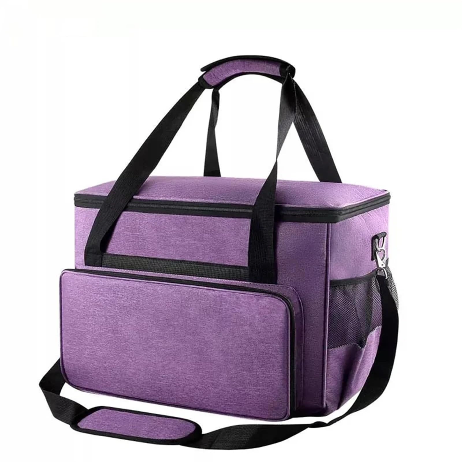 Bolsa para Máquina De Coser Estuche for máquina de Coser, Bolsa Viaje for y Accesorios, Fundas for for la mayoría los estándares(Purple)