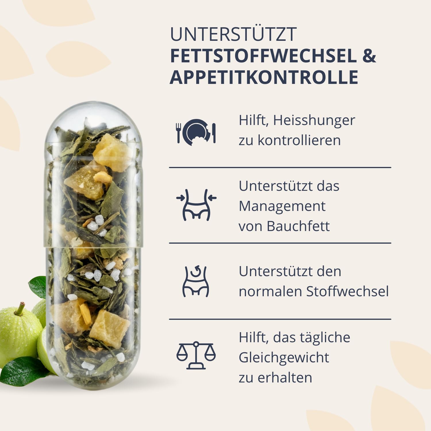 Golden Tree Garcinia Belly Burn – Garcinia Cambogia Kapseln mit ACTIGAR® DC60, Chrom & Grüntee Extrakt – hergestellt in der EU, 60 pflanzliche Kapseln