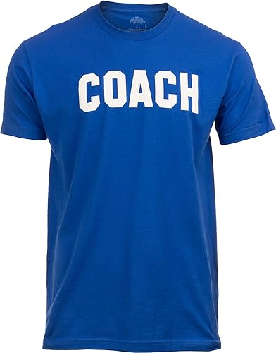 Coach | Coaching Tee Shirt: Royal Blue, Red, Green, Navy,