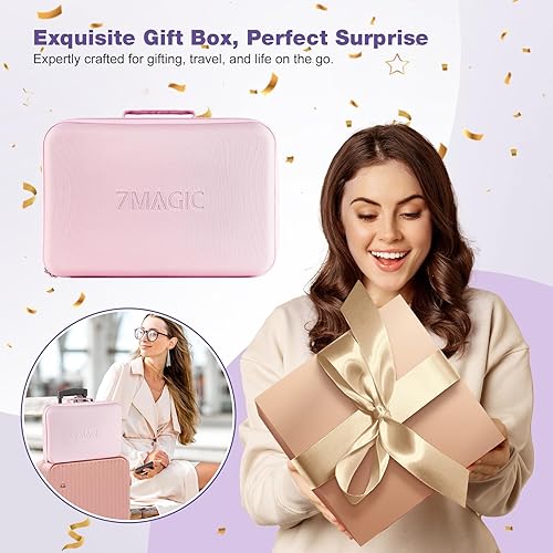 Miniatura 9 de 7MAGIC Hot Air Styler Wrap, cepillo de secador de pelo profesional 7 en 1 con rizadores de envoltura automática, secador de pelo de secado rápido,