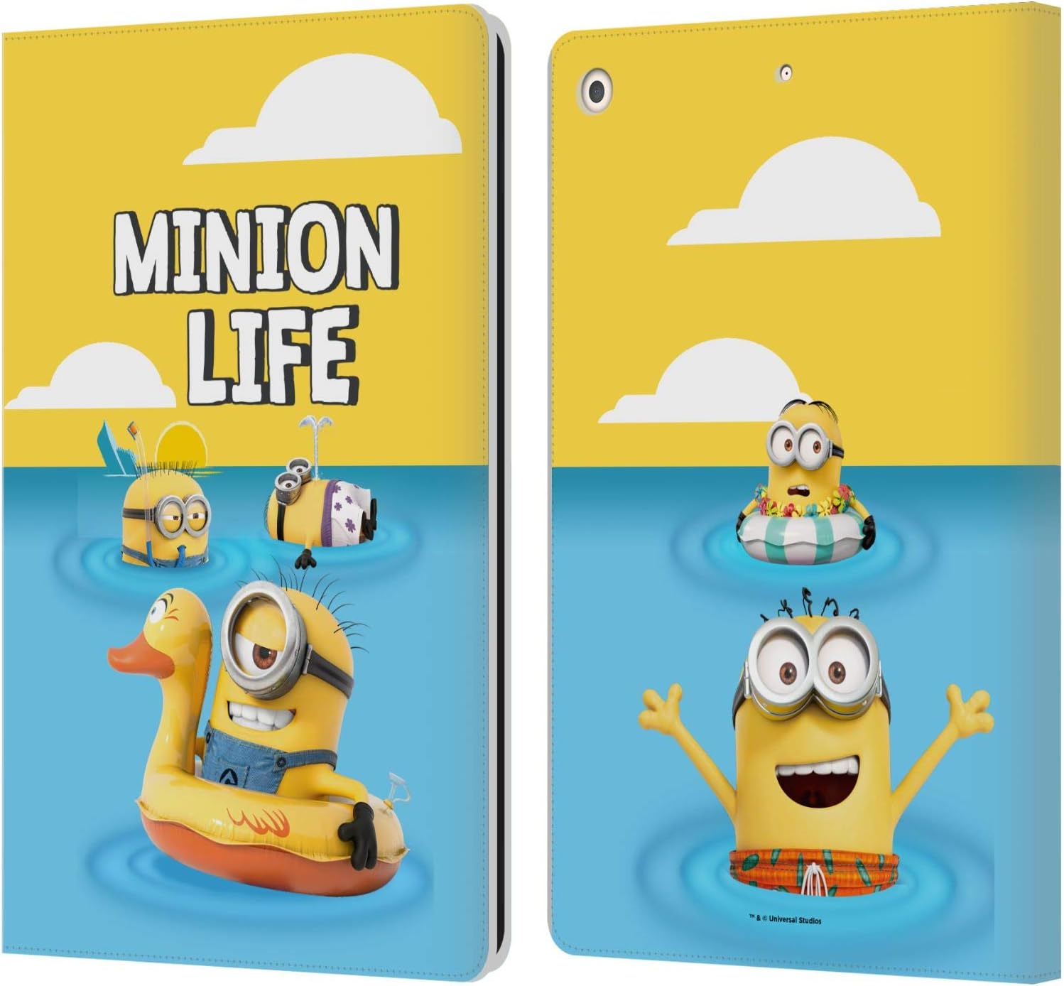 Despicable Me leather book wallet case for iPad 10.2 (2019-2021)