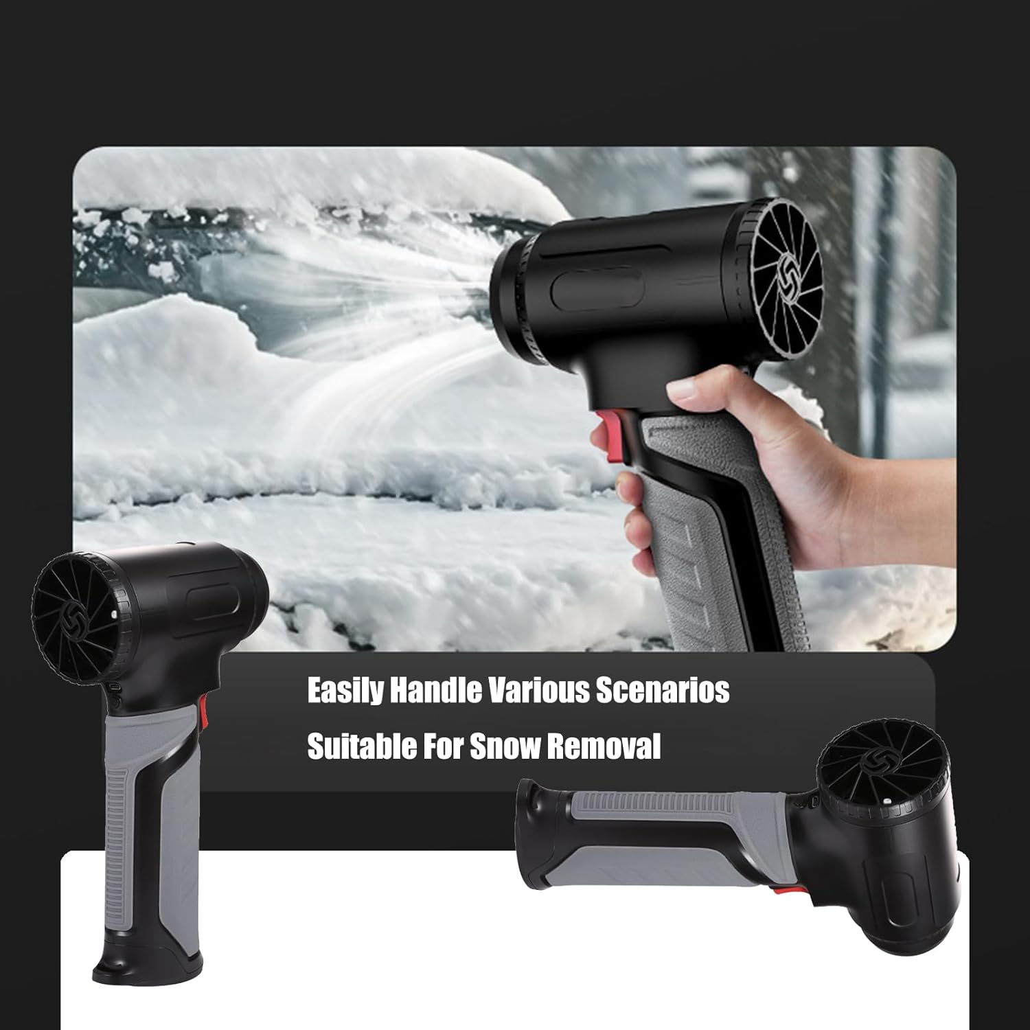 Powerful Electric Blower Violent Fan for Car Drying and Outdoor Cordless with Infinitely Variable Speeds Cordless Blower