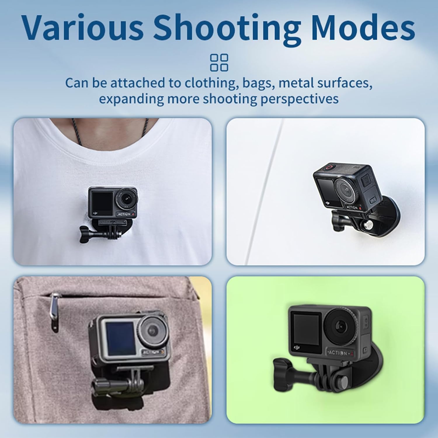 Magnetic Quick Release Chest Mount First Person View Bracket Holder with Adjustable Neck Strap for DJI OSMO Action 4 for Insta360 X4 /Ace Pro for GoPro Hero 12 Cameras POV Shooting