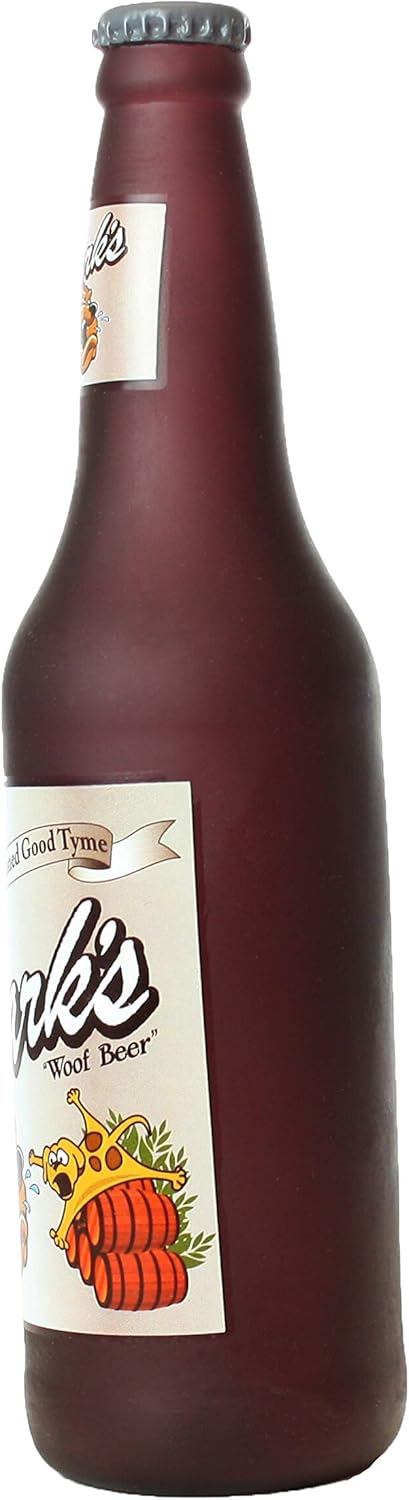 SILLY SQUEAKERS - Beer Bottles - Dog Toy - 100% Vinyl. Made Durable & Strong. Novelty Play Toy. Many Bottles to Choose from and They Float (Barks, 2 Pack)