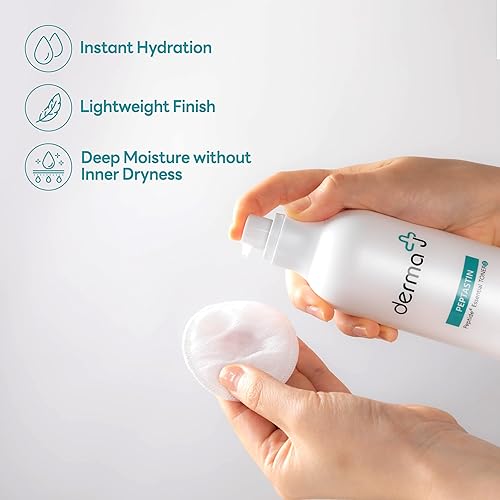 Miniatura 4 de Tónico facial premium formulado con péptidos estimulantes de colágeno, probado por dermatólogos para efectos hidratantes, antienvejecimiento y