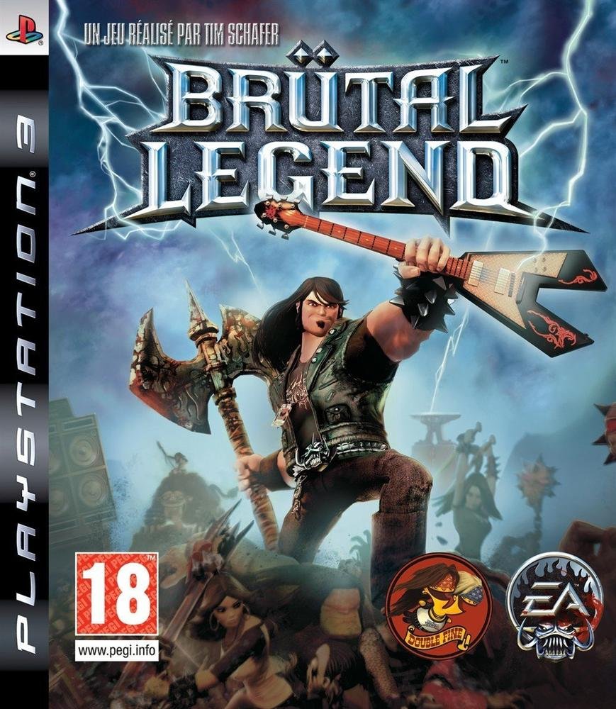 Brutal Legend jeu vidéo action aventure avec monde ouvert