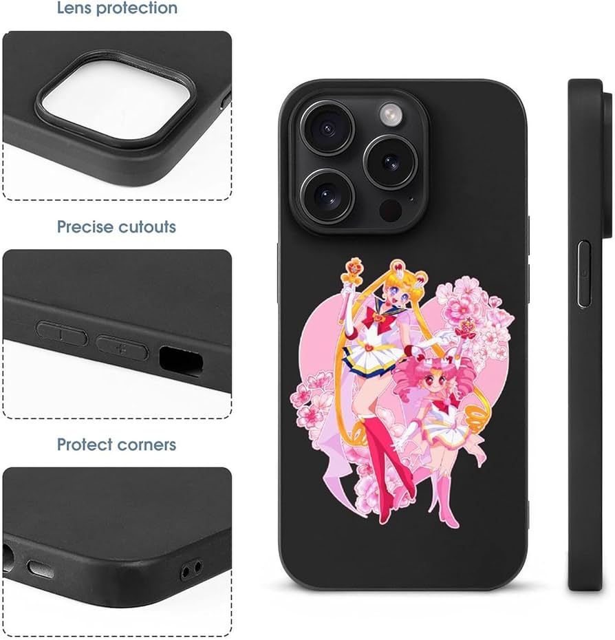 Amazon.co.jp: iPhone15 Pro 用 ケース 美少女戦士セーラームーン
