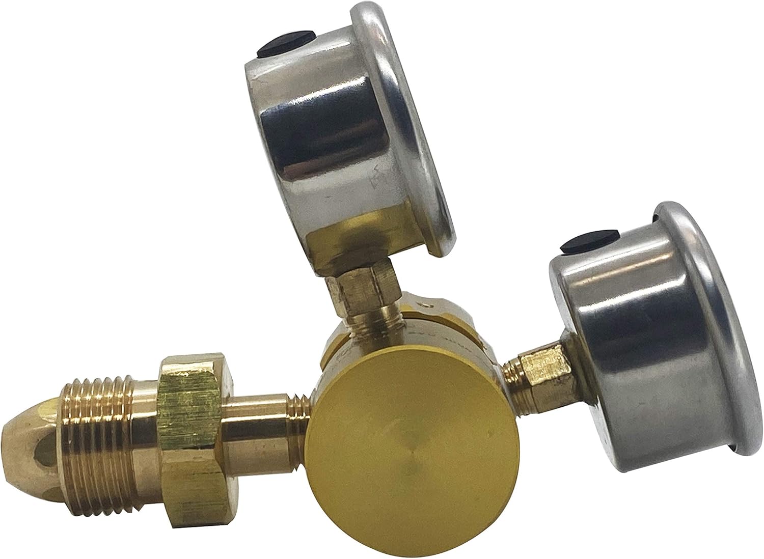 Preece Precision High Performance Compact Aluminum Nitrogen Regulator 0-600PSI for HVAC PURGING TIRES SHOCKS and many other applications