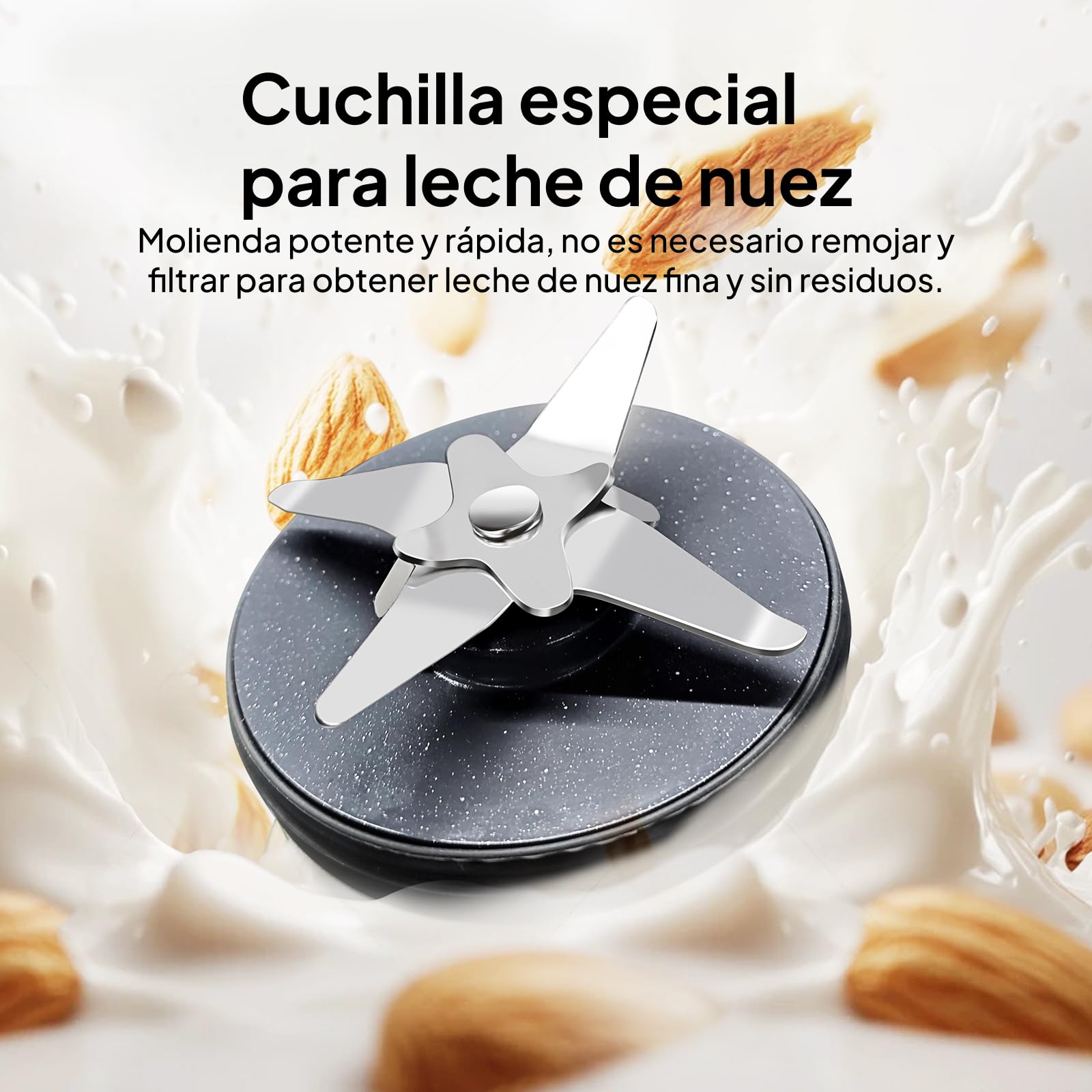 Máquina para leche vegetal 1,5 L 12‑en‑1,fabricante de leche de soja automático,diseño desmontable,leche de almendra/avena y jugos,inicio diferido 24 h,mantener caliente,autolimpieza