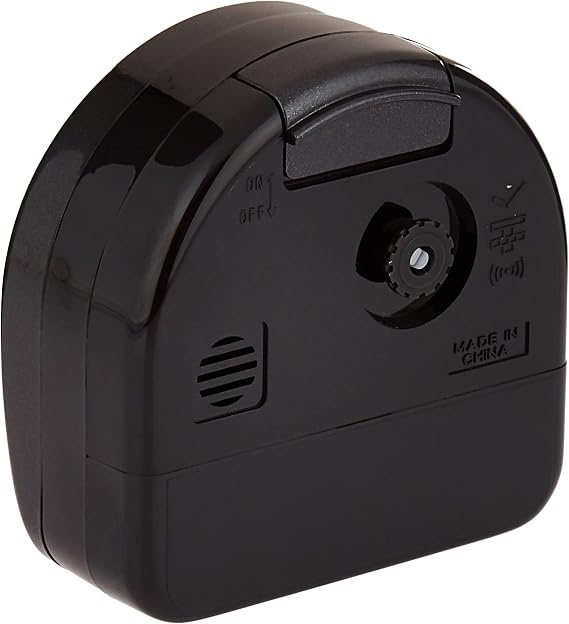 Casio TQ-148-1DF Table Clock, Black, Standard