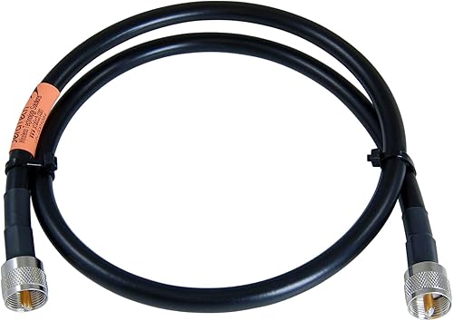 Miniatura 6 de RG-213U MILSPEC - 15 pies de largo - UHF macho - PL-259 - para jamón y CB