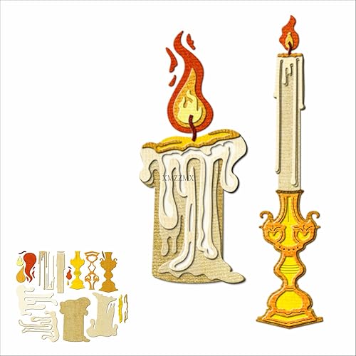 Miniatura 10 de Words Happy Halloween - Troqueles de corte de metal para hacer tarjetas, kit de troqueles en relieve de papel, suministros de bolsillos de