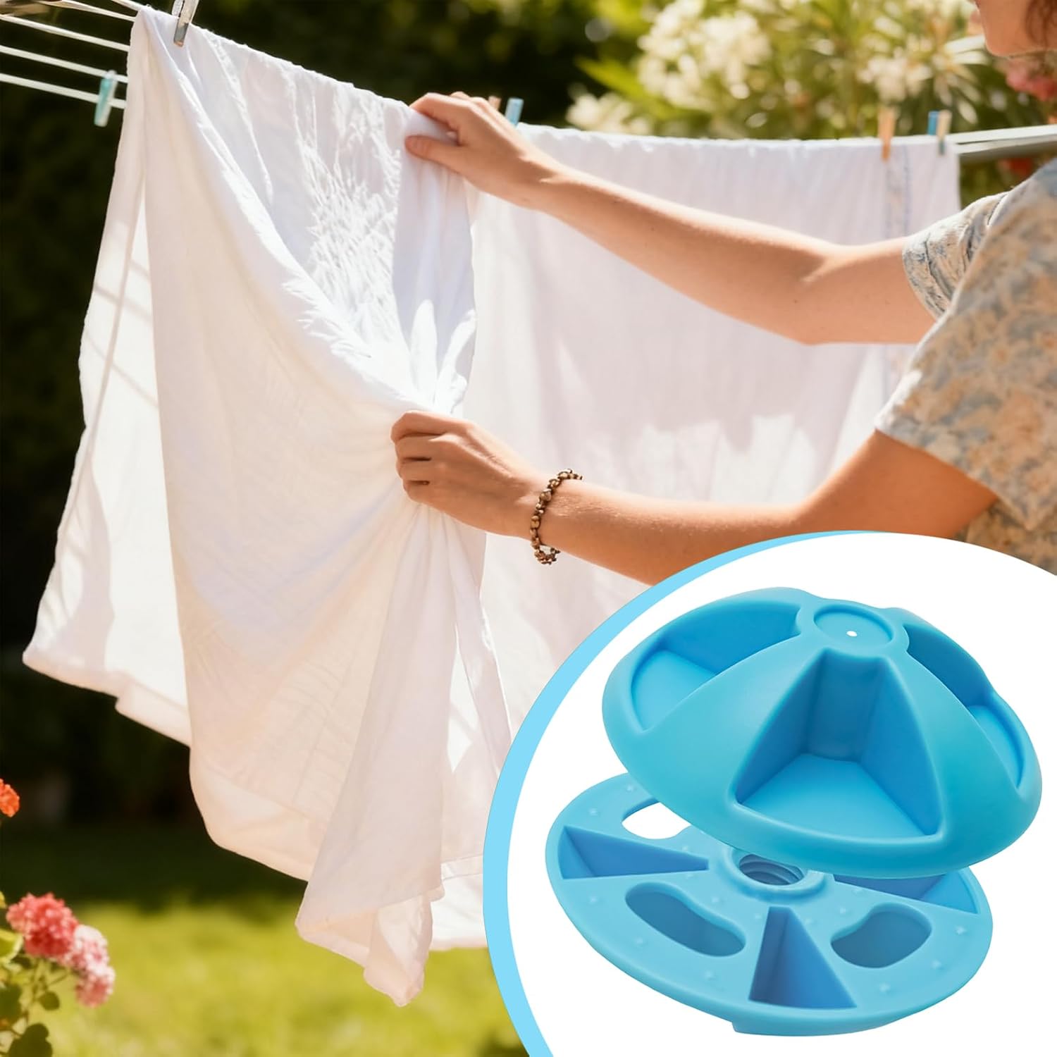 Laundry Bed Sheet Processor - Detachable Supplies For Blankets Sheets, Prevent Twisting Tangling During Washing, With Setup, Household And Hotel Laundry Tool, Duvet Cover Home Use