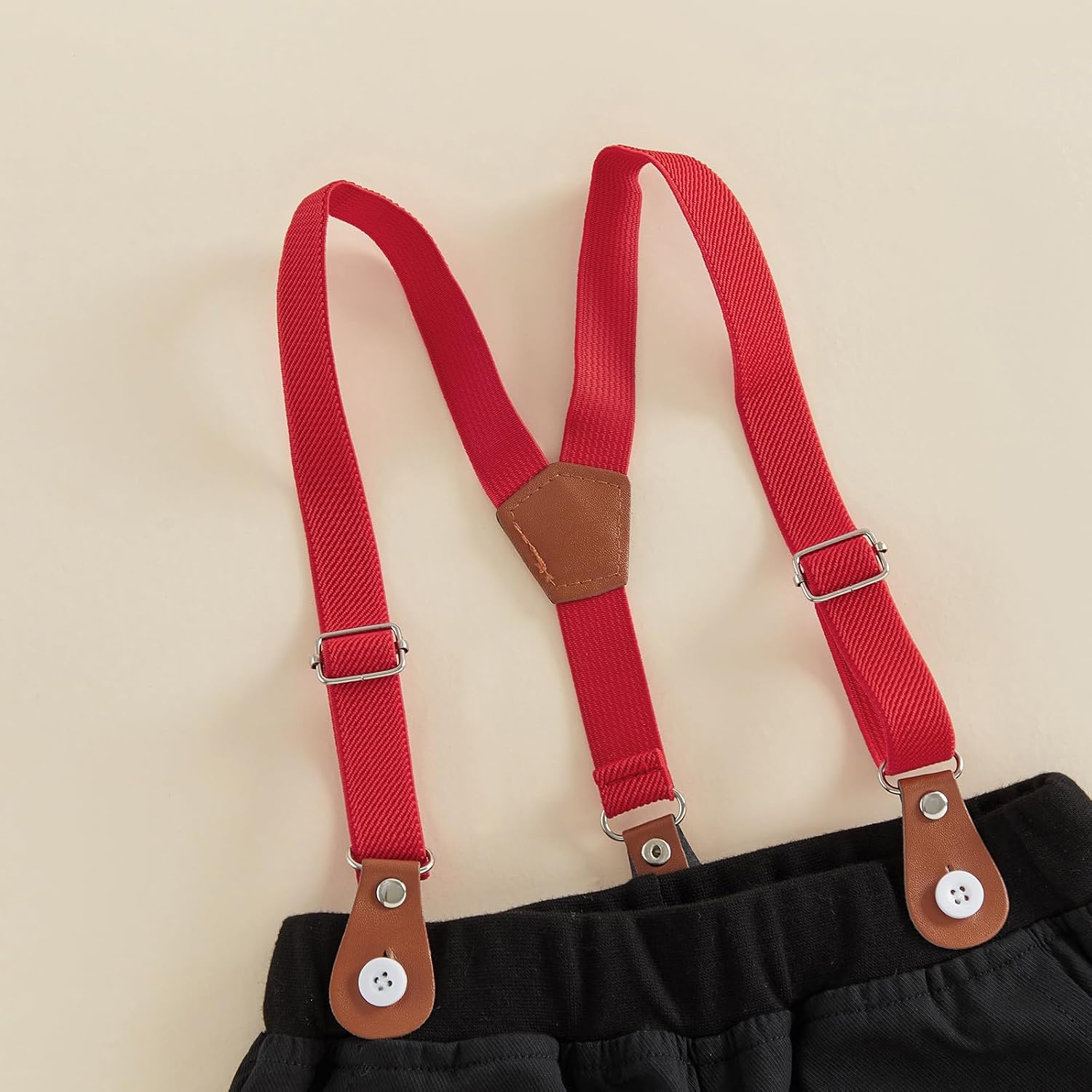 Thorn Tree Kids Firefighter Outfit Long Sleeve Jacket Suspender Pants Overalls Halloween Birthday Outfits Fall Winter Clothes