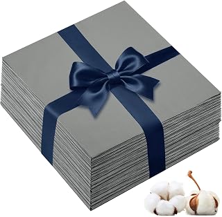 KKJIAF 100피스 6.4 x 6.4cm(2.5 x 2.5인치) 그레이 면 원단 사각형 프리컷 퀼팅 원단 번들, 바느질, 패치워크, DIY 공예, 자수용