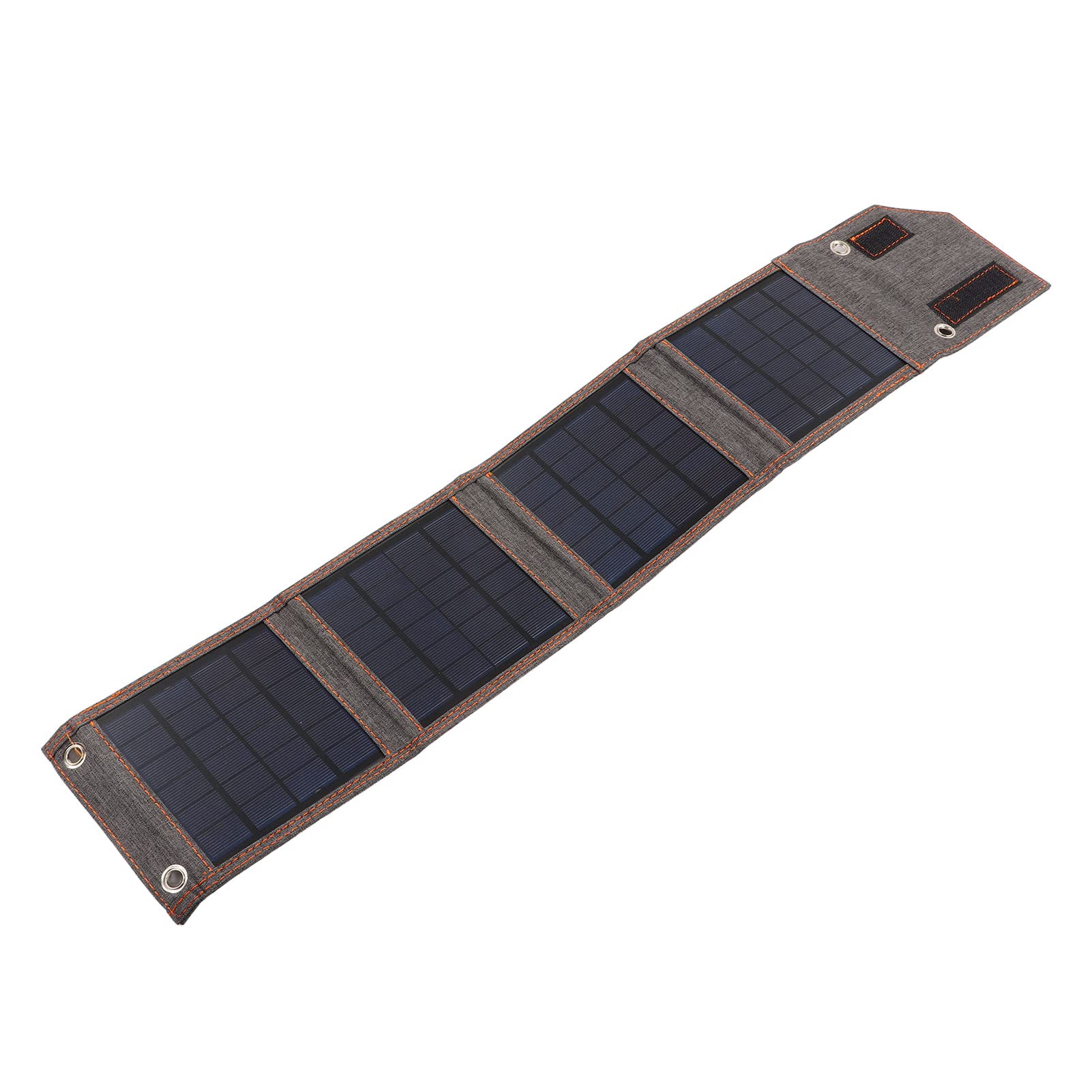 YWBL-WH Cargador Solar Plegable, Cargador USB de Silicio Policristalino