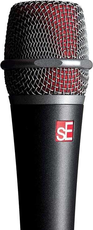 sE Electronics V7 X Supercardioid Dynamic Microphone - Bundle with Pop Filter and XLR Cable