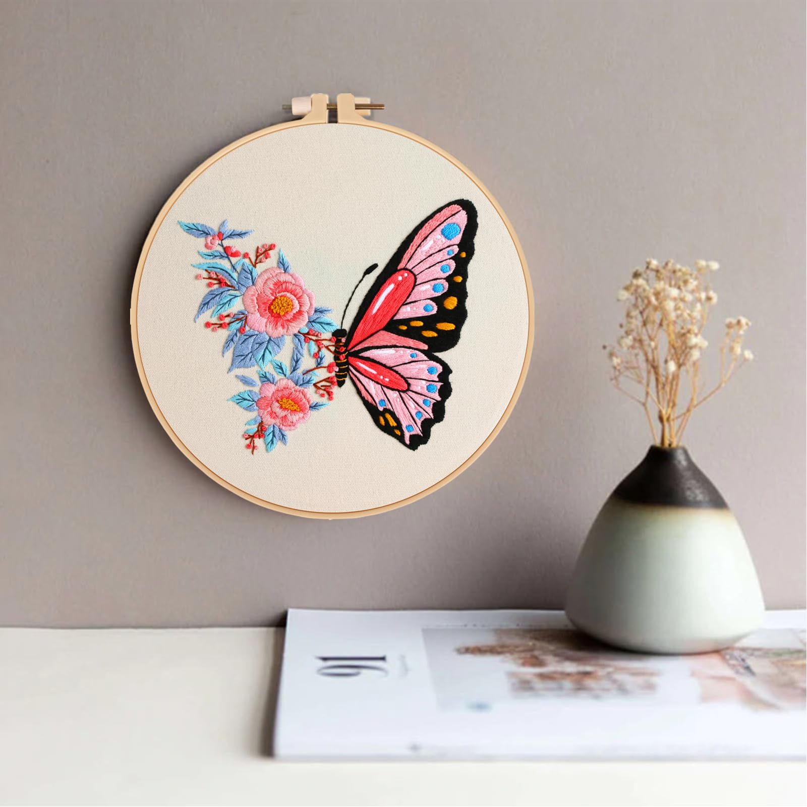 新品 - Time for tea立体刺繍入りバタフライナプキン4枚セット x2 新品 - Time for tea 立体刺繍入りバタフライナプキン（ホワイト