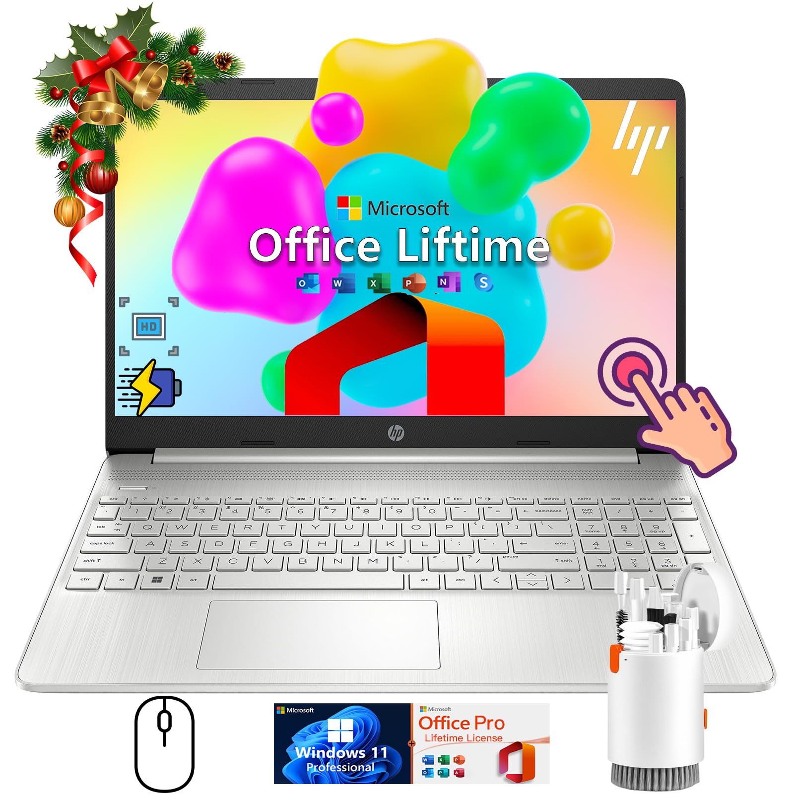 Amazon.com: HP Flagship Touchscreen Laptop Computer - Win 11 Pro 