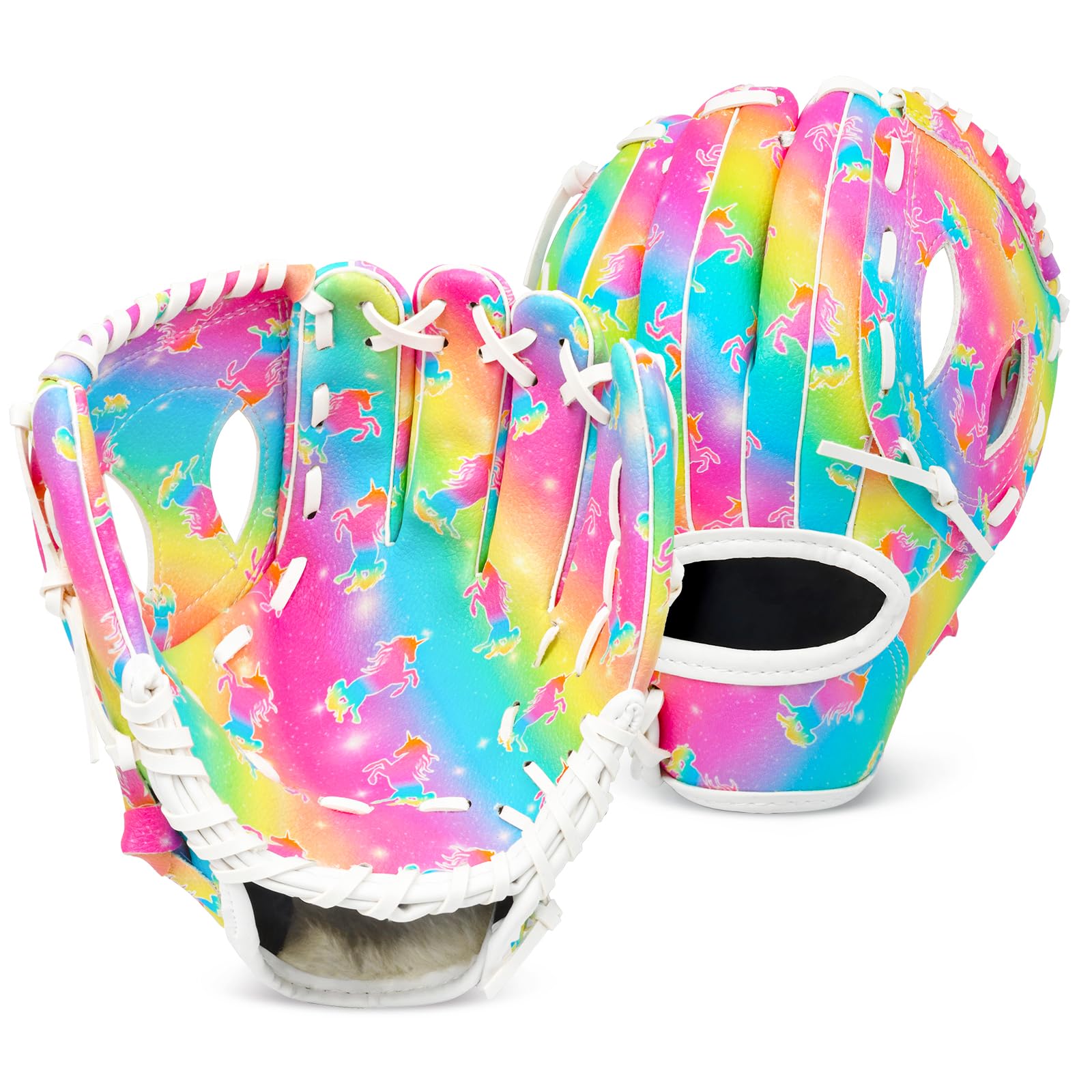 Guante de béisbol para niños, guantes de sóftbol, guante de béisbol y sóftbol para niños y niñas, guante de béisbol de 9 a 10.5 pulgadas para entrenamiento y juego de principiantes, guante de