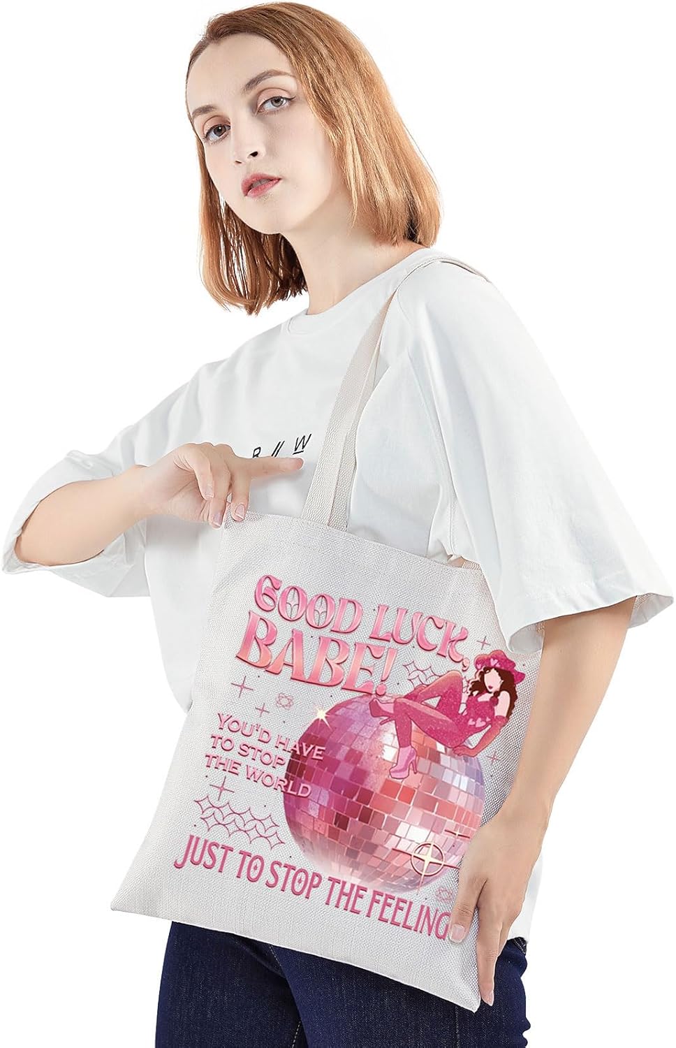 JNIAP Midwest Princess Tote Bag Singer Fan Gifts Midwest Princess Gift Music Lyrics Gifts Singer Merch - Image 2