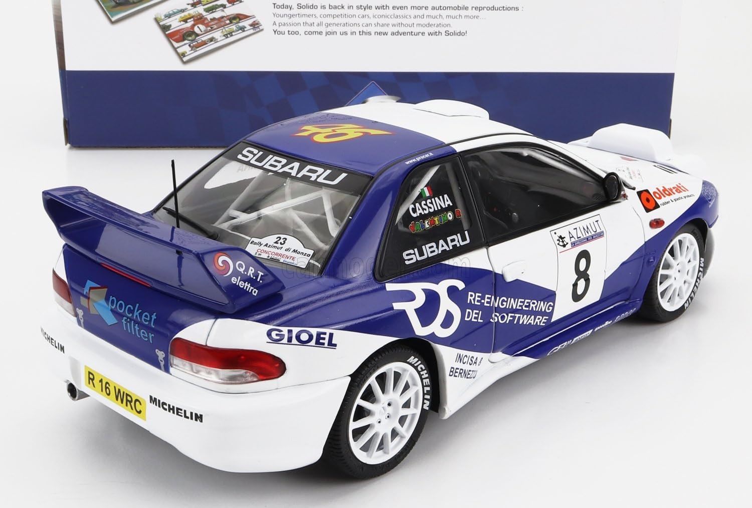 1/18 スバル インプレッサ S5 WRCラリー アジムット2000 ソリド製 Amazon | SOLIDO 1/18-1807403 スバル インプレッサ S5 WRC99 ラリー