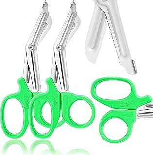 AAPROTOOLS SET OF 2 GREEN TRAUMA PARAMEDIC EMT SHEARS SCISSORS 7.5