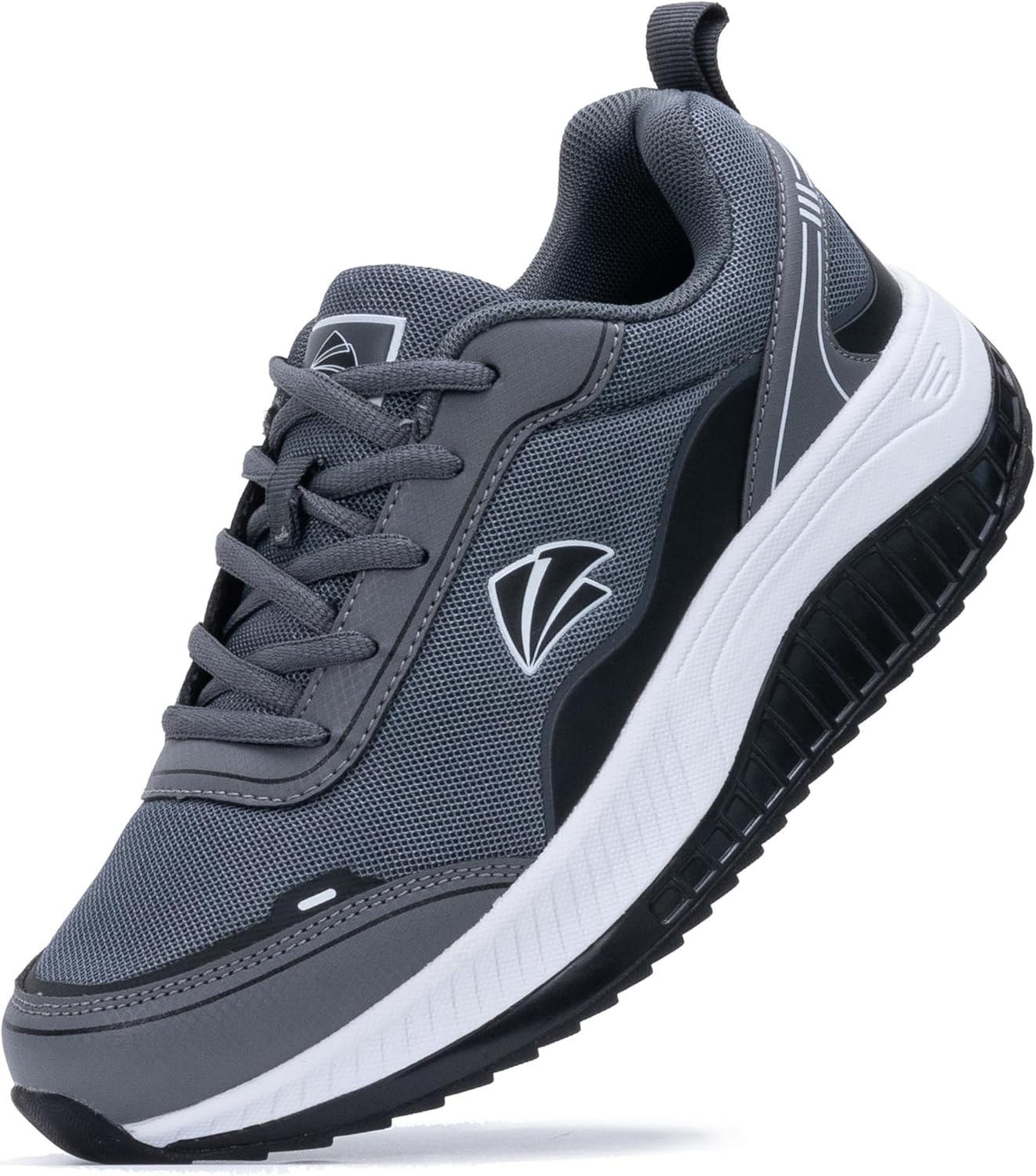 MAFEKE Womens Wide Toe Box Walking Shoes Arch Support Orthotic Sneakers Wide Width Tennis Shoes for Plantar Fasciitis Bunions US 6.5-11