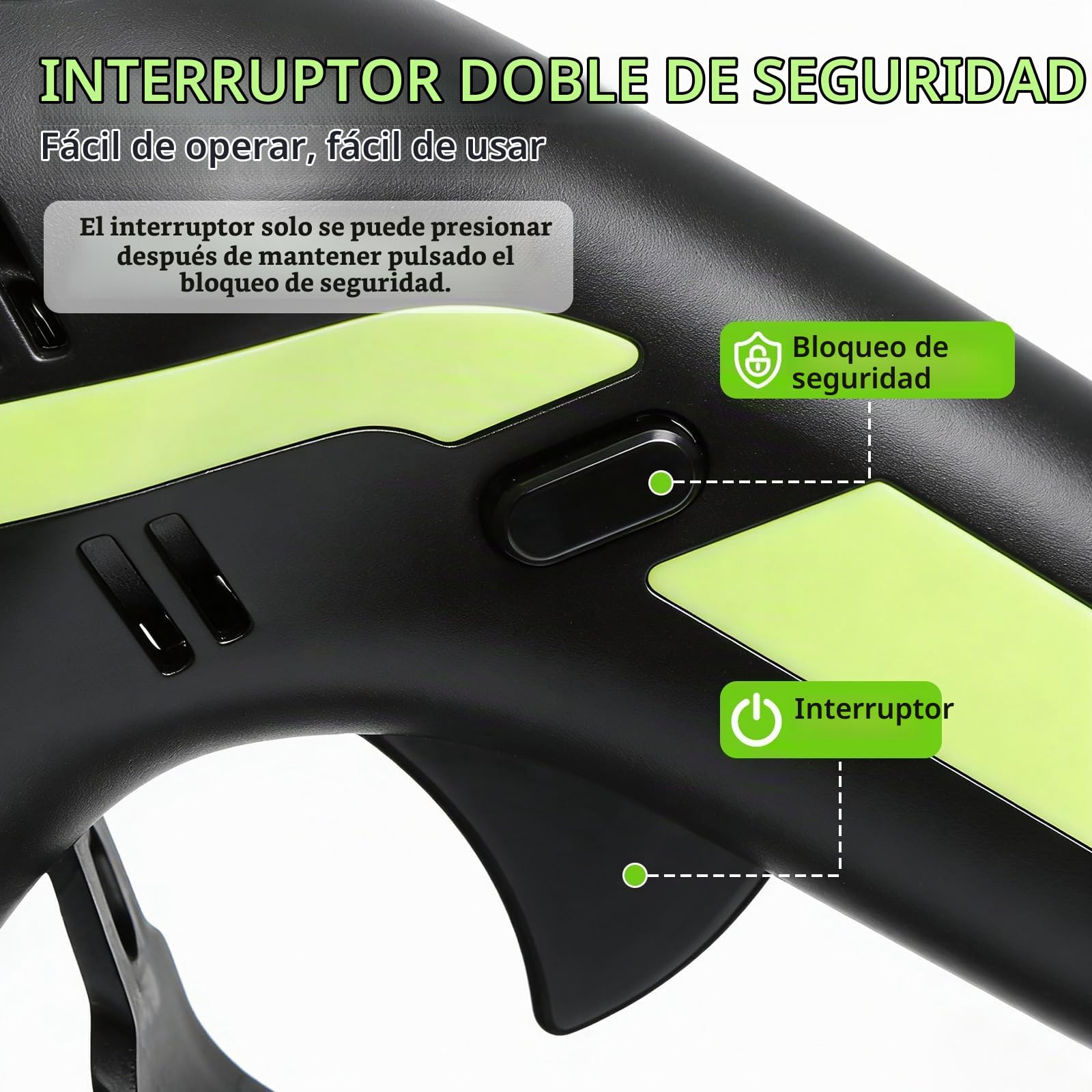 Motoazada Eléctrica Compatible con Makita 21V Batería | para Jardines y Céspedes,10 cm de Profundidad de Trabajo,10 cm de Ancho de Trabajo (Batería no incluida)