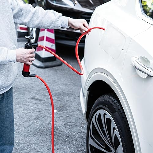 Miniatura 6 de Siasky Bomba de Sifón 200cc Bomba de Transferencia de Líquidos (2 Generación), Kit de Bomba Manual de Transferencia de Combustible para Gasolina,