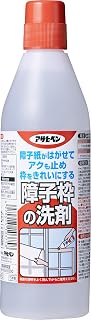 Asahipen 障子框的洗涤剂 250g 障子纸 可撕下 止动效果 清洁拉门框 拉门纸剥离约6张 拉门框污垢 约3~5张份 日本制造