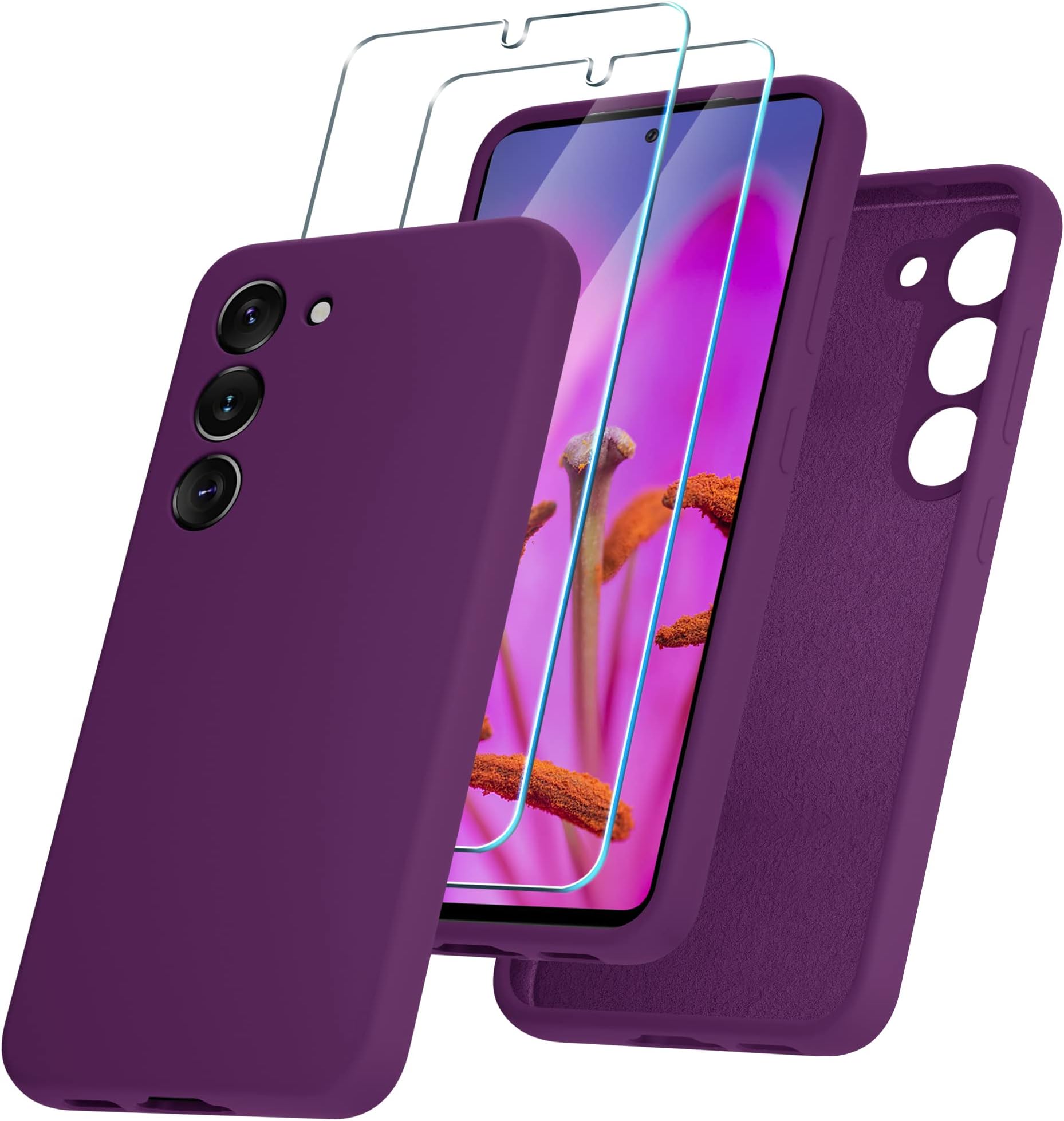 Custodia Trasparente Per Honor 400 Lite 5G + 2 Vetri Temperati – Antiurto In TPU, Anti-ingiallimento E Bordi Rialzati