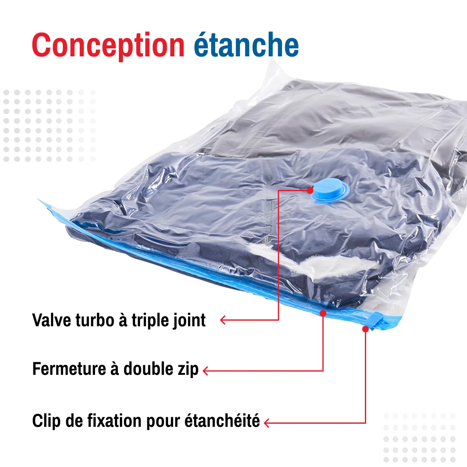Sacs De Rangement Sous Vide Spacesaver - 80 % D'espace De Rangement En